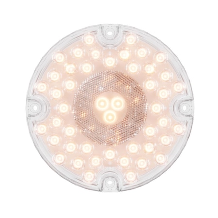 Abrams 7" Round - 47 LED Bus Back Up Reverse Light - White BTL-R47-W